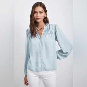 Rails Light Vintage Camille Button Down Top